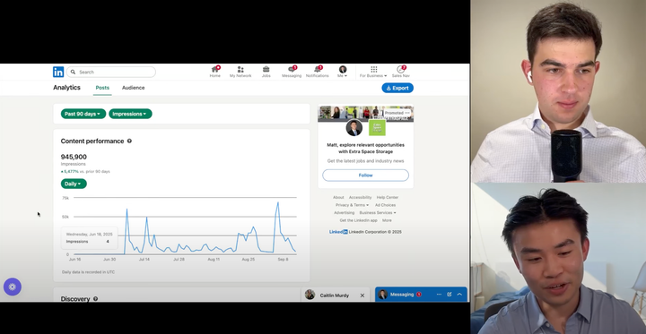 Episode 1: 130k YouTuber (Matt) explains why LinkedIn beats YouTube